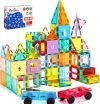 Magnetic Tiles 100PCS with 2 Cars