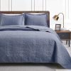 Queen Bed Blue Bedspreads