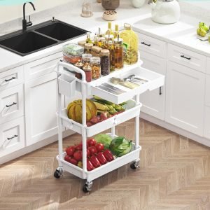 3 Tier Rolling Storage Carts