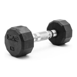 CAP Barbell Coated Hex Dumbbell | 10-120 lbs Single Weight