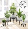 Bamworld 5-Pack Black Metal Plant Stand At Walmart !!
