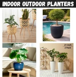 Indoor Outdoor Planters at Walmart !