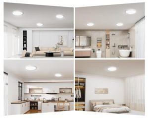 4PACK  LED Flush Mount Ceiling Light