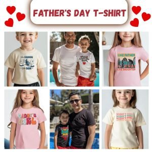 Boys Girls Father’s Day T-Shirt