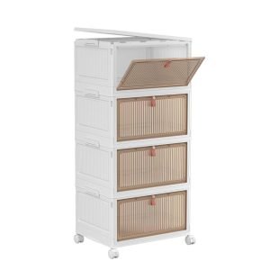 4 Tier Plastic Storage Bins