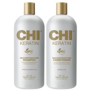CHI Moisturize It Duo Keratin Shampoo & Conditioner Set 