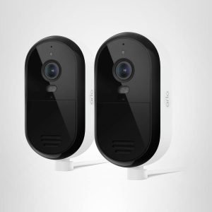Security Camera Outdoor Wired 2-Pack
