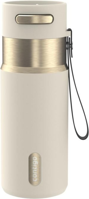 AutoSeal 16 oz Stainless Steel Vacuum Mug 