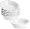 Ceramic Mini Pie Pans Set of 6 