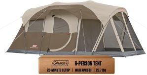 Coleman WeatherMaster Camping Tent 
