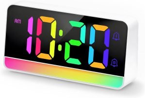 RGB Alarm Clock for Bedrooms