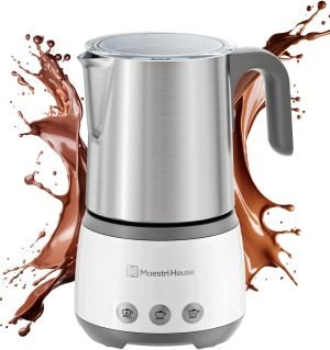4-in-1 DualFro Electric Milk Steamer and Frother