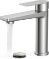 Brushed Nickel Bathroom Faucet 