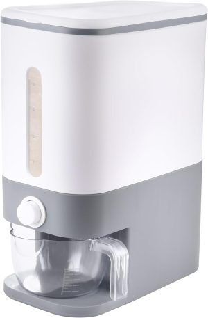 22.5–25 Lbs Gray Rice Dispenser 
