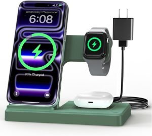 Wireless Charger Stand Charging Station 