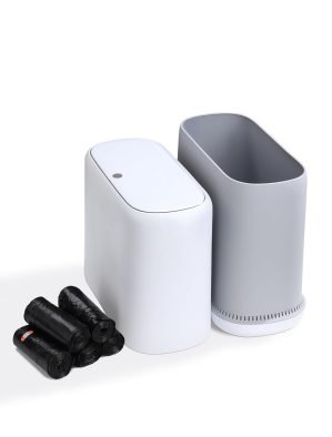 Dog-Proof Bathroom Trash Can 