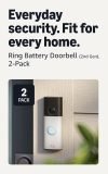 Ring Battery Doorbell  with wide-angle video