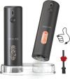 Electric Salt and Pepper Grinder Set
