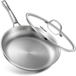 Titanium frying pan with Lid