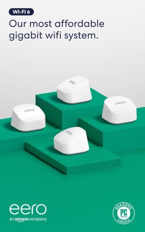 Amazon eero 6+ Mesh Wi-Fi System 