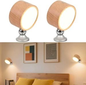 Battery Wall Sconces Set of 2 