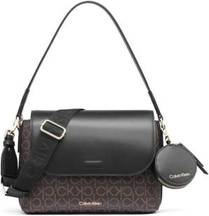 Calvin Klein Women’s Millie 2 in 1 Flap Shoulder Bag