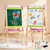 Adjustable Wooden Kids Art Easel