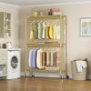 Rolling Clothes Rack