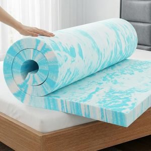 2-Inch Twin Size Gel Infused Memory Foam Mattress Topper