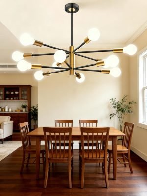 12-Light Ceiling Light Fixture