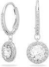 Swarovski Una Angelic Crystal Drop Earrings 