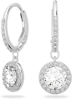 Swarovski Una Angelic Crystal Drop Earrings 