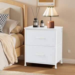 Small 2 Drawer Dresser End Table