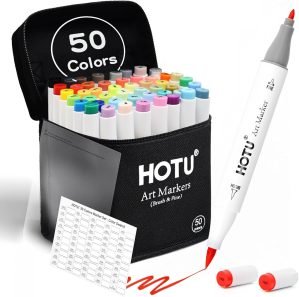  Alcohol Markers Brush Tip