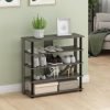 5 Tier Wide Shoe Rack