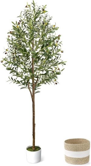 6FT Artificial Olive Tree 