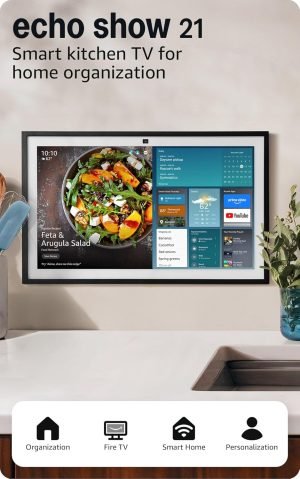 Amazon Echo Show 21 (Newest Model) – 21″ Smart Home Hub