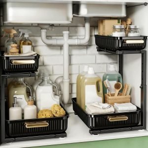 Under Sink Organizer – 2 Packs