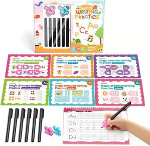 Large Magic Grooved Writing Practice for Kids 3-5