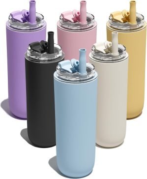 6-Pack 16 oz Insulated Coffee Tumblers 