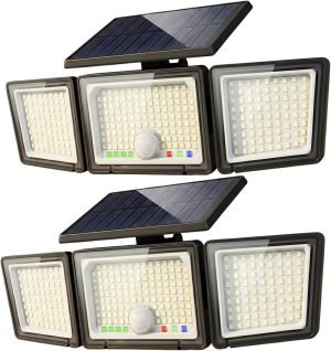Solar Outdoor Lights Motion Sensor