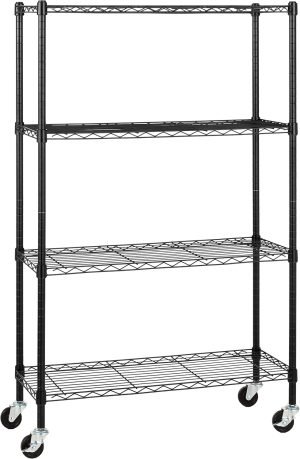 Amazon Basics Heavy-Duty 4-Shelf Garage Rack 