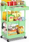 3-Tier Rolling Cart