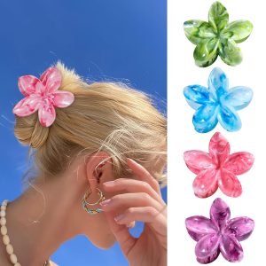 Flower Claw Clips 