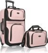 U.S. Traveler Rio Carry-On Suitcase 
