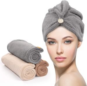 3 Pack Hair Drying Towels