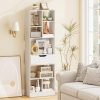 7-Tier Bookcase with Drawer