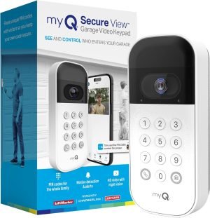 Smart Garage Door Video Keypad 