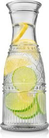 Godinger Glass Carafe Pitcher 