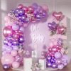 Pink Purple Balloon Garland Arch Kit
